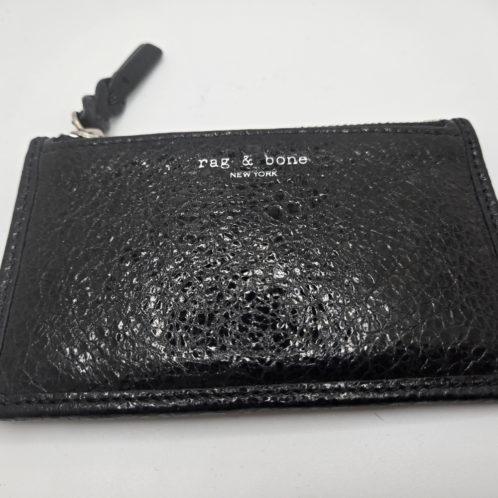 Rag & Bone Black Leather Wallet